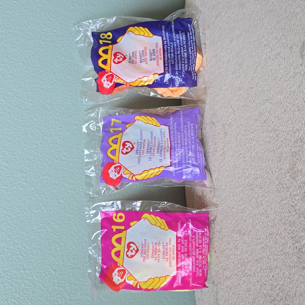 2000 McDonalds Happy Meal❤TY Teenie Beanie Babies☆Full Set New Unopened Packages - Picture 13 of 17